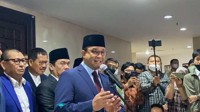 
 Tiga Partai Bakal Segera Deklarasikan Anies Baswedan Capres 2024