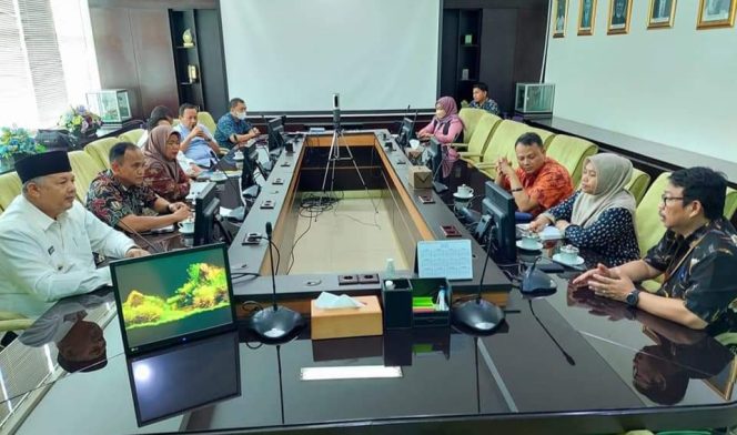 
 Upaya Lanjutan Pembangunan Embung Batang Bingung, Walikota Solok Datangi WBS Sumatera V