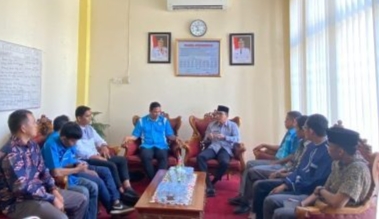 
 Selaraskan Program, Dispora Dikunjungi DPD KNPI Kota Solok