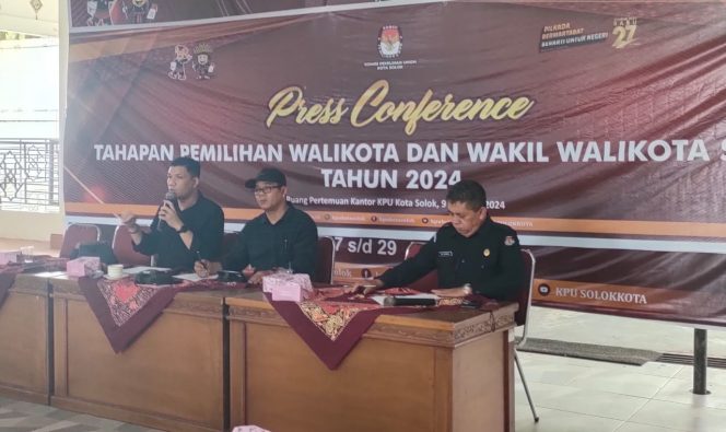 
 KPU Kota Solok Sebut Belum Terima Surat Cuti Anggota DPRD Berkampanye di Tahapan Pilkada 2024