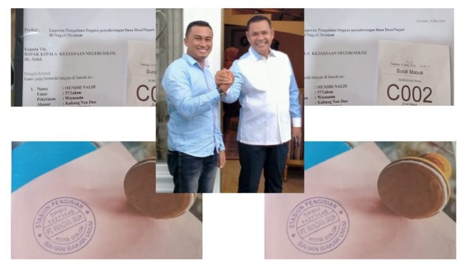 
 Dinilai Kebal Hukum, Proses Laporan Masyarakat Terhadap Walinagari Sirukam Tak Jalan