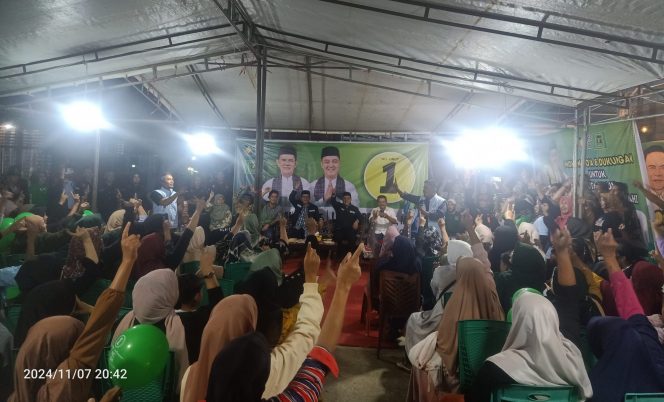 
 Warga Nan Balimo Janjikan Kemenangan Paslon Walikota dan Wawako Solok NC-LM 75 Persen