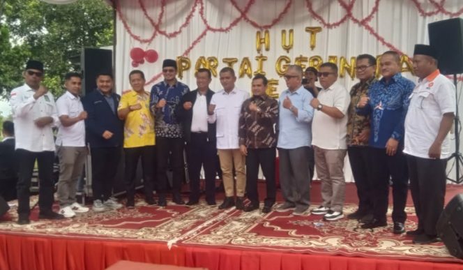 
 HUT ke-17 Gerindra Kabupaten Solok Momentum Kebersamaan dan Harapan Baru