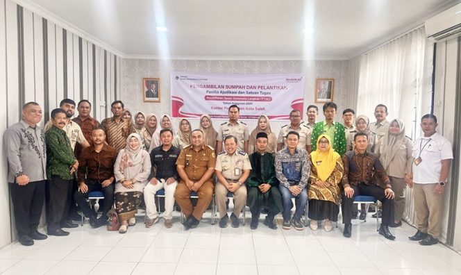 
 Kantor Pertanahan Kota Solok Lantik Panitia Ajudikasi dan Satgas PTSL 2025